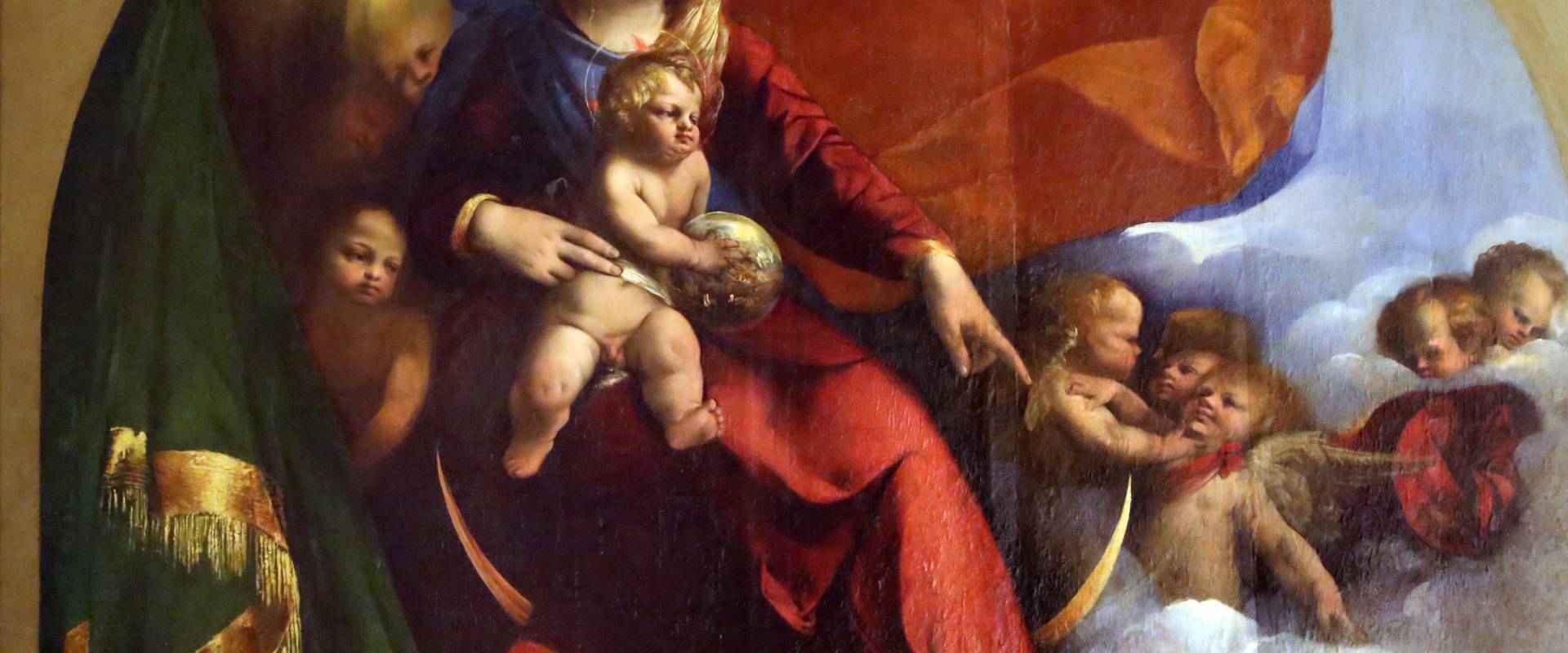 Dosso dossi, madonna col bambino tra i ss. giorgio e michele, 1518-19, 02 photo by Sailko